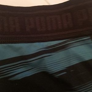 Puma size small teal and black leggings.